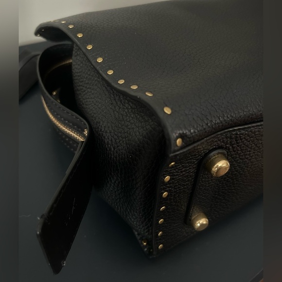 COACH ROGUE 30 RIVETS/TEA ROSE EUC - Picture 8 of 14